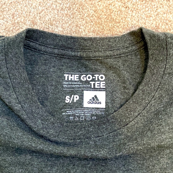 Adidas go-to short sleeve tee - gray - Picture 3 of 3